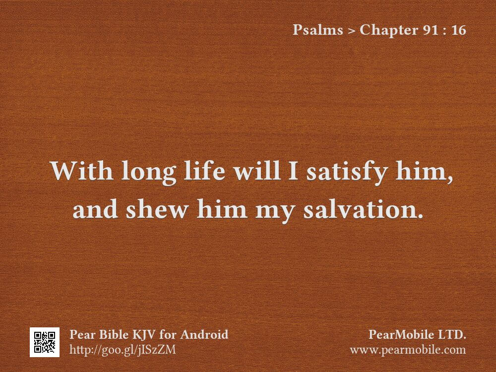 Psalms, Chapter 91:16